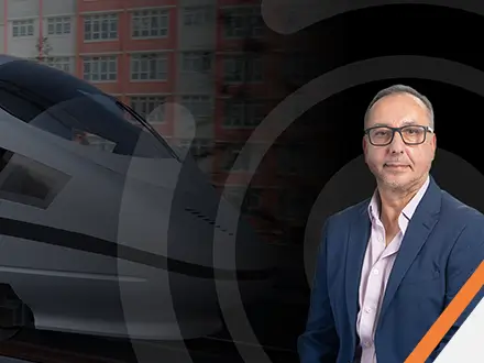 Logo with an orange circular design on the left and the words “MOTION APPLIED” in bold white uppercase letters on a dark gray background.